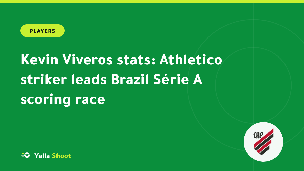 Illustrated cover of a striker in red and black celebrating a goal with a Brazilian league scorers chart